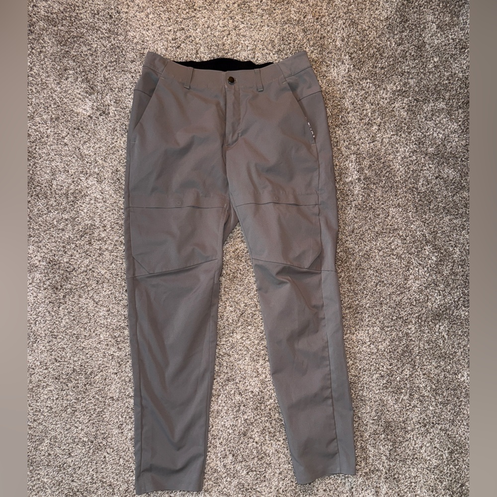 Lululemon Athletica Gray Cargo Pants Relaxed Fit